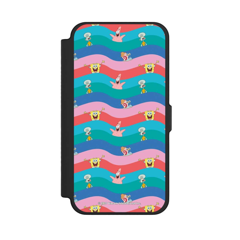 iPhone 12 Pro Max NIVOflip Spongebob Friends Colorful Waves