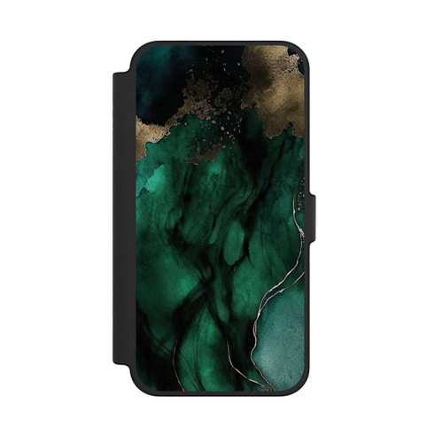 Apple iPhone 12 Pro Max NIVOflip Grün Gold