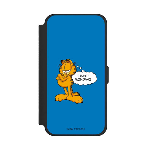 Apple iPhone 12 Pro Max NIVOflip Garfield I Hate Mondays Blau