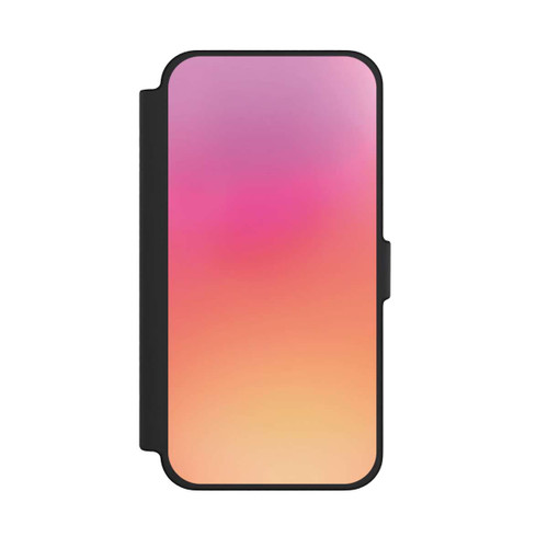 Apple iPhone 12 Pro Max NIVOflip Pastell Rosa Glitch
