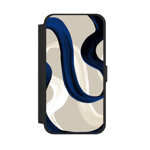 Apple iPhone 12 Pro Max NIVOflip Abstrakte Pinselstriche 80
