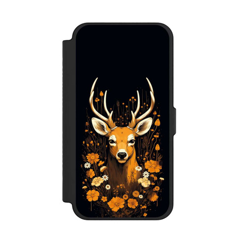 Apple iPhone 12 Pro Max NIVOflip Deer Flowers Big