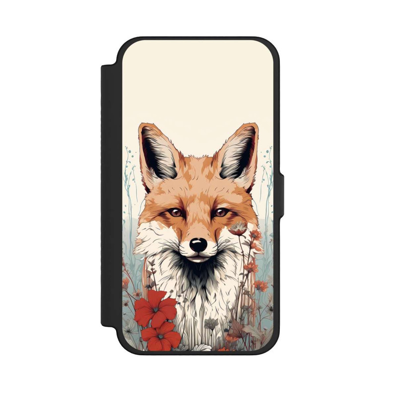 iPhone 12 Pro Max NIVOflip  Fox with Flowers