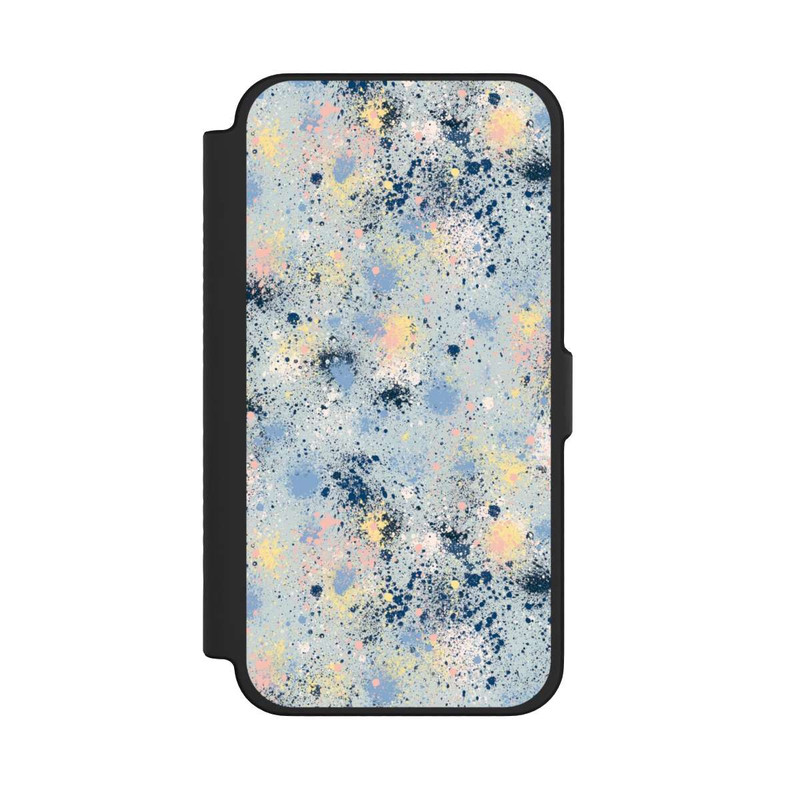 iPhone 12 Pro Max NIVOflip Ink Dripping Dust Texture Blue