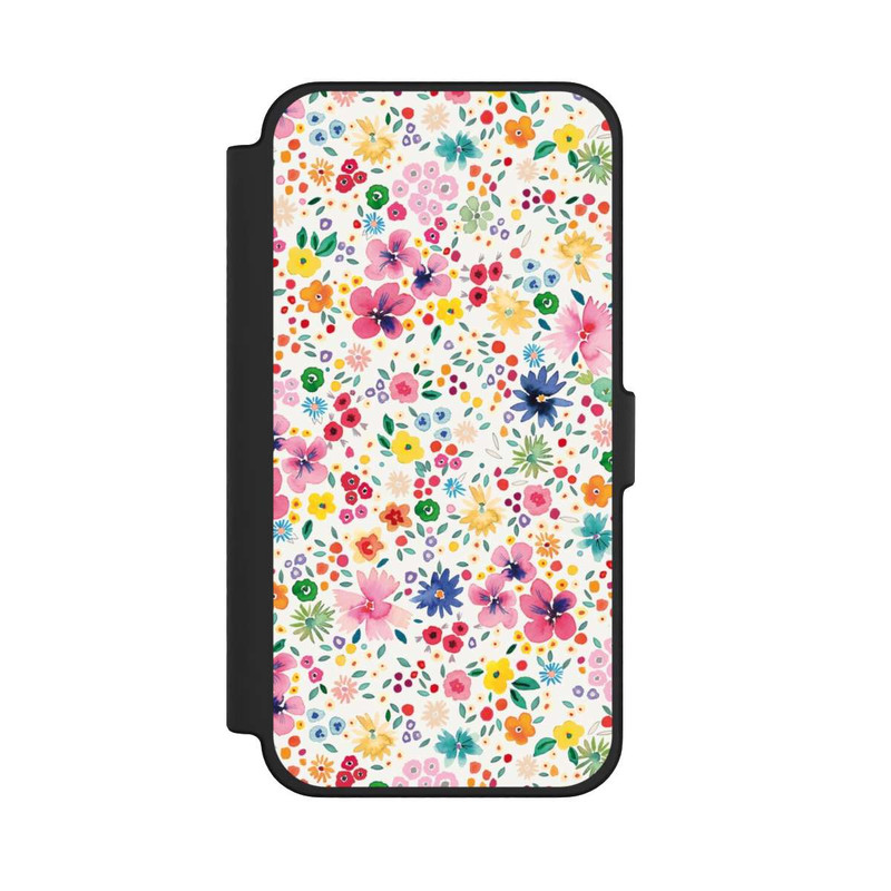 iPhone 12 Pro Max NIVOflip Millefleurs Pink Spring Garden