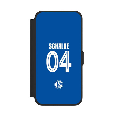 Apple iPhone 12 Pro Max NIVOflip Schalke 04 Hellblau