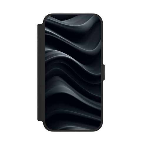 Apple iPhone 12 Pro Max NIVOflip Black Waves Texture