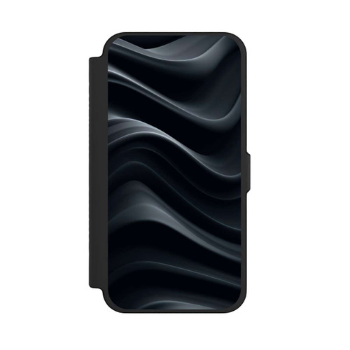 Apple iPhone 12 Pro Max NIVOflip Black Waves Texture
