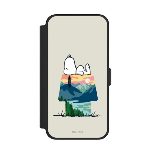 Apple iPhone 12 Pro Max NIVOflip Snoopy Camping Hütte