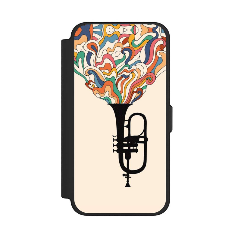 iPhone 12 Pro Max NIVOflip Flügelhorn Jazz bunt