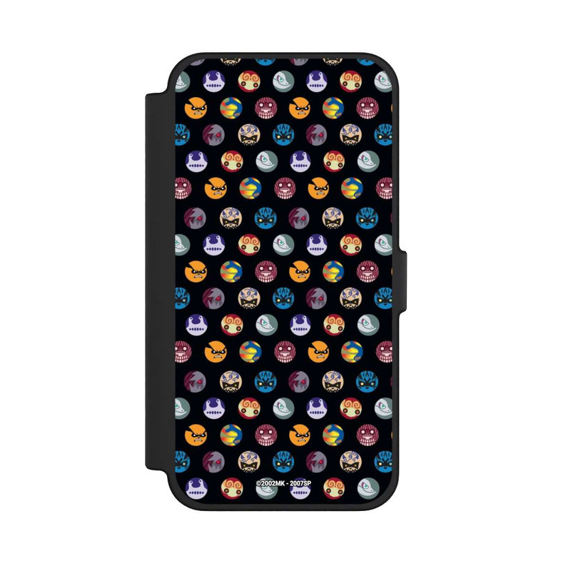 iPhone 12 Pro Max NIVOflip Bijuu motif noir