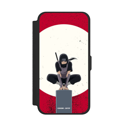 Apple iPhone 12 Pro Max NIVOflip Itachi Uchiha Symbol Roter Hintergrund