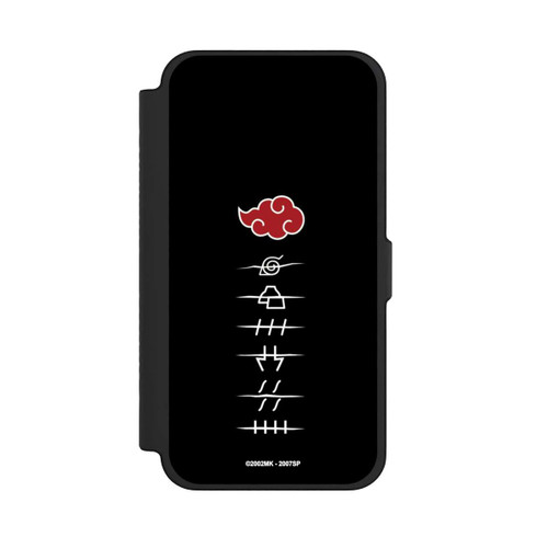 Apple iPhone 12 Pro Max NIVOflip Akatsuki Mitgliedssymbole Schwarz