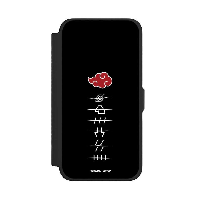 iPhone 12 Pro Max NIVOflip Symboles des membres de l'Akatsuki noirs