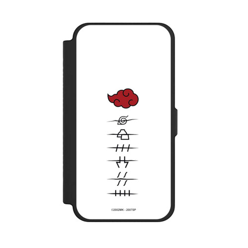 Apple iPhone 12 Pro Max NIVOflip Akatsuki Mitgliedersymbole Weiß