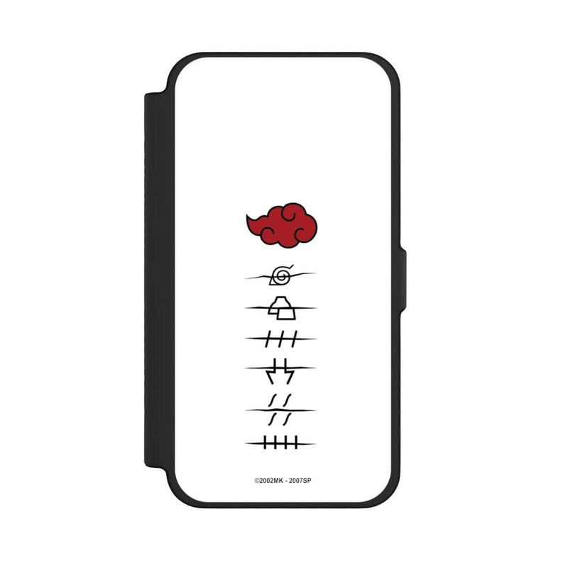 iPhone 12 Pro Max NIVOflip Akatsuki Mitgliedersymbole Weiß