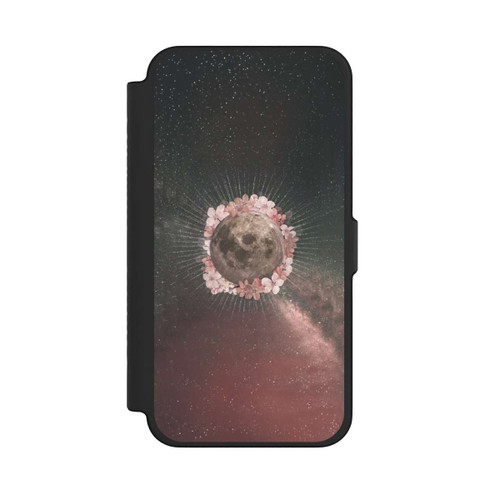 Apple iPhone 12 Pro Max NIVOflip Blumen und Mondlicht