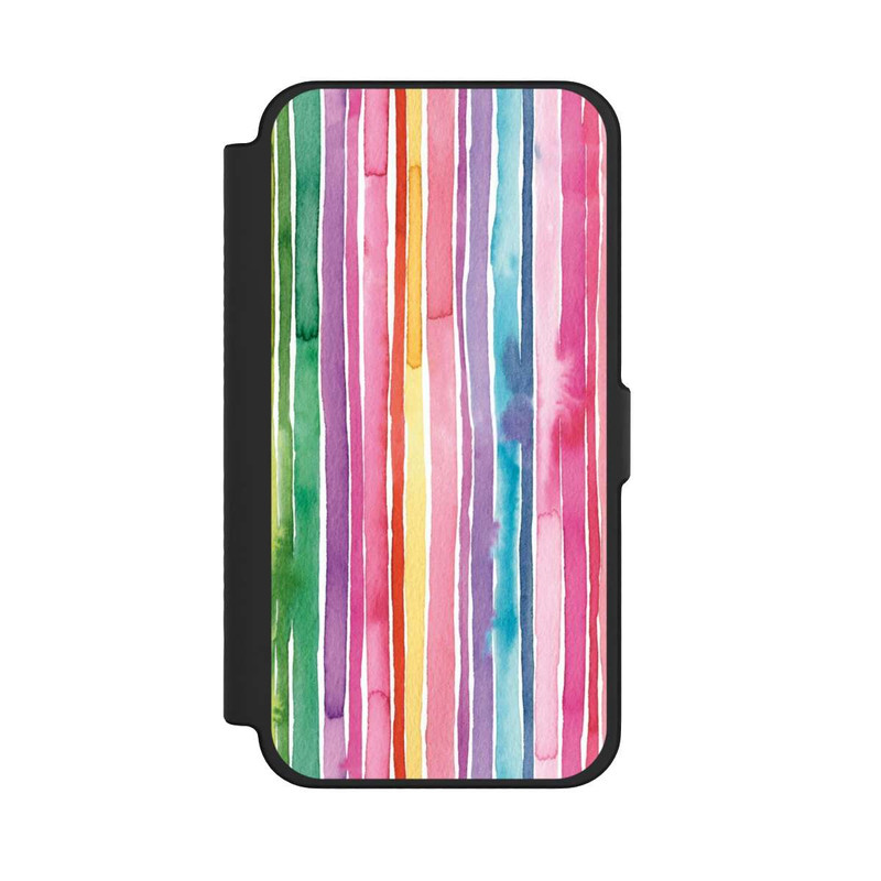 iPhone 12 Pro Max NIVOflip Camouflage Rainbow Stripes