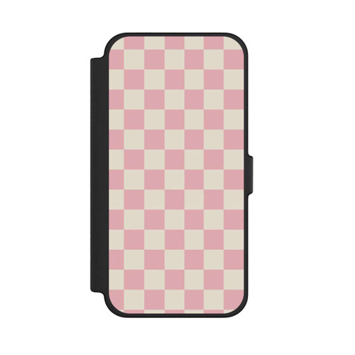 Apple iPhone 12 Pro Max NIVOflip Schachbrett Rosa