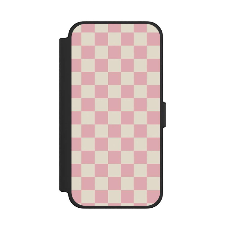 iPhone 12 Pro Max NIVOflip Schachbrett Rosa