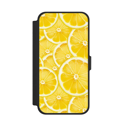 Apple iPhone 12 Pro Max NIVOflip Zitrone Muster