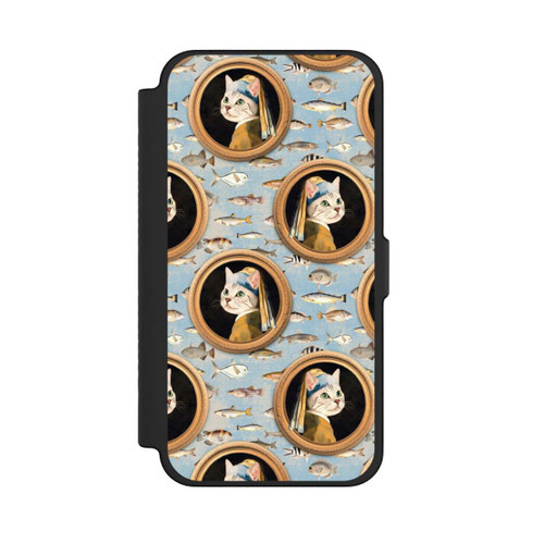 Apple iPhone 12 Pro Max NIVOflip Katzen Muster