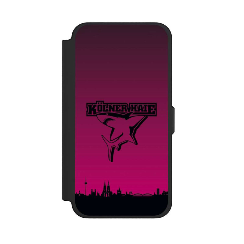 iPhone 12 Pro Max NIVOflip Kölner Haie Skyline Pink