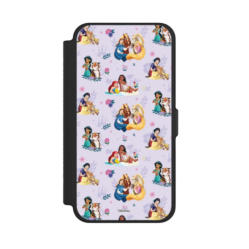 iPhone 12 Pro Max NIVOflip Princess Floral Pattern Purple