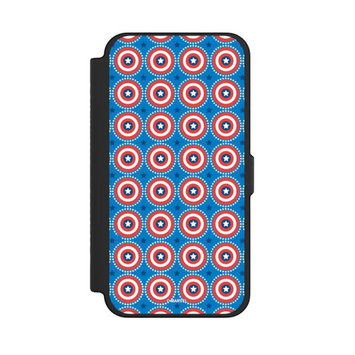 Apple iPhone 12 Pro Max NIVOflip Captain American Shield Pattern