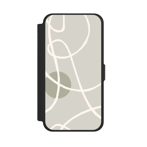 Apple iPhone 12 Pro Max NIVOflip Laced Up Beige