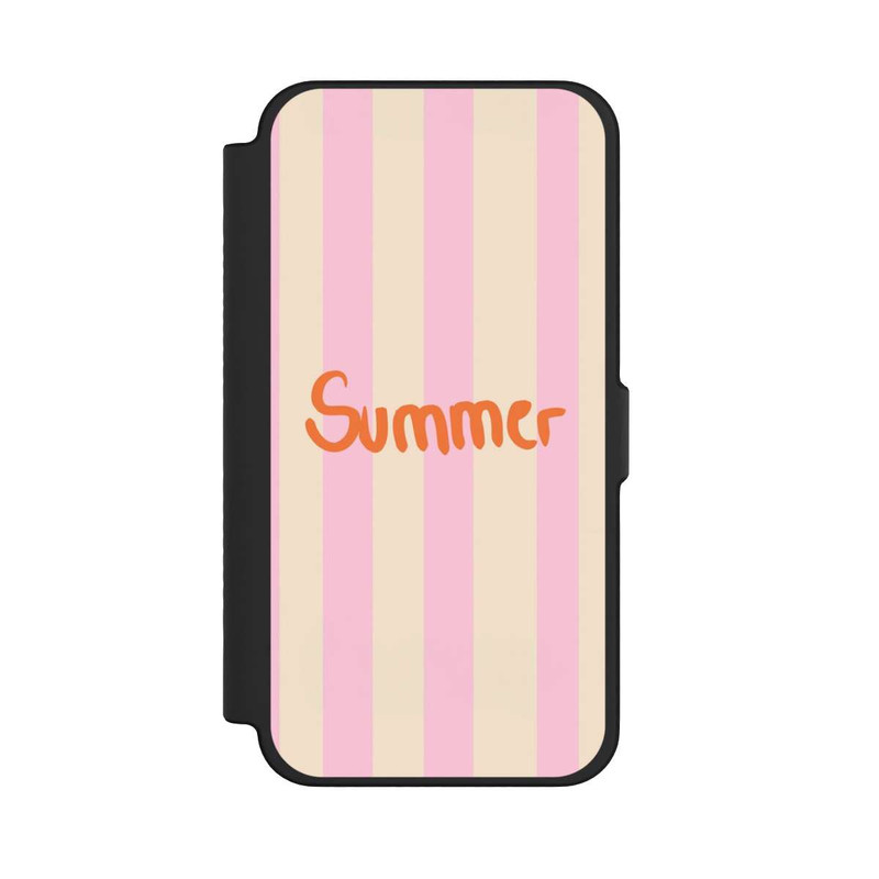 iPhone 12 Pro Max NIVOflip Summer Pink And Orange Stripes