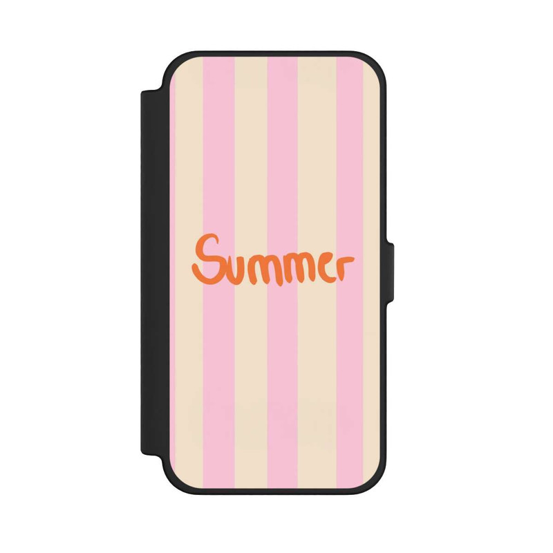 iPhone 12 Pro Max NIVOflip Summer Pink And Orange Stripes