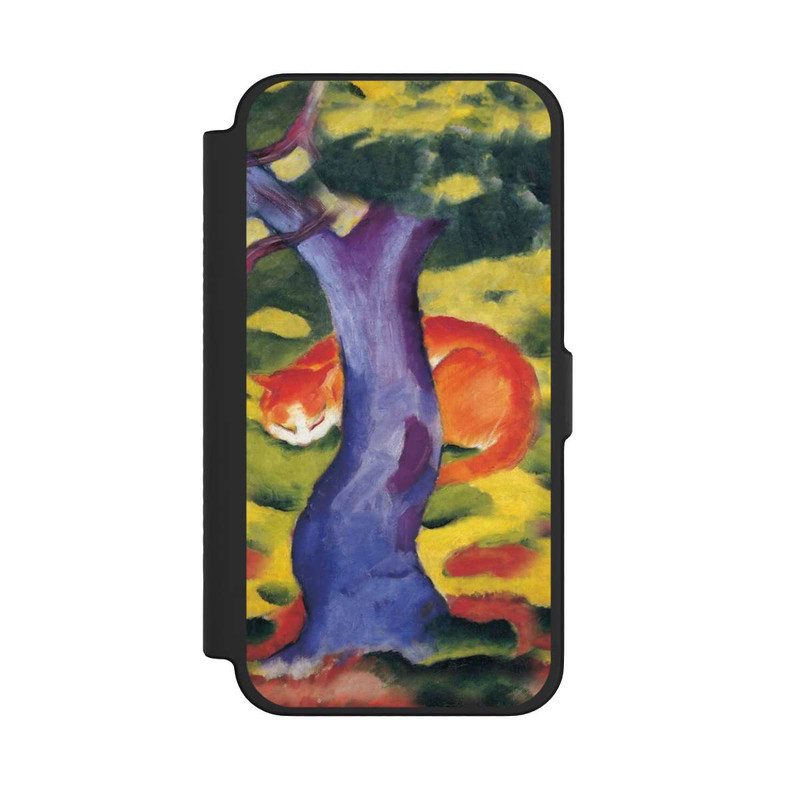 iPhone 12 Pro Max NIVOflip Cat Behind Tree by Franz Marc