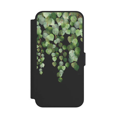 Apple iPhone 12 Pro Max NIVOflip Eucalyptus Hanging Watercolor Transparent