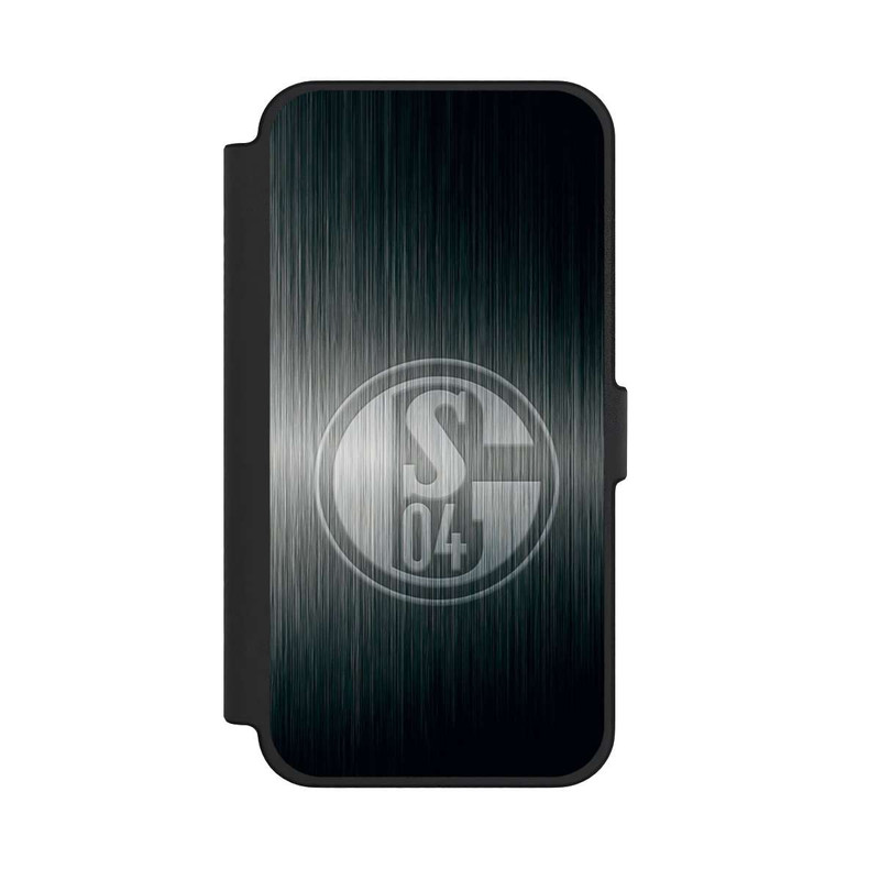 iPhone 12 Pro Max NIVOflip Schalke 04 Metall Look