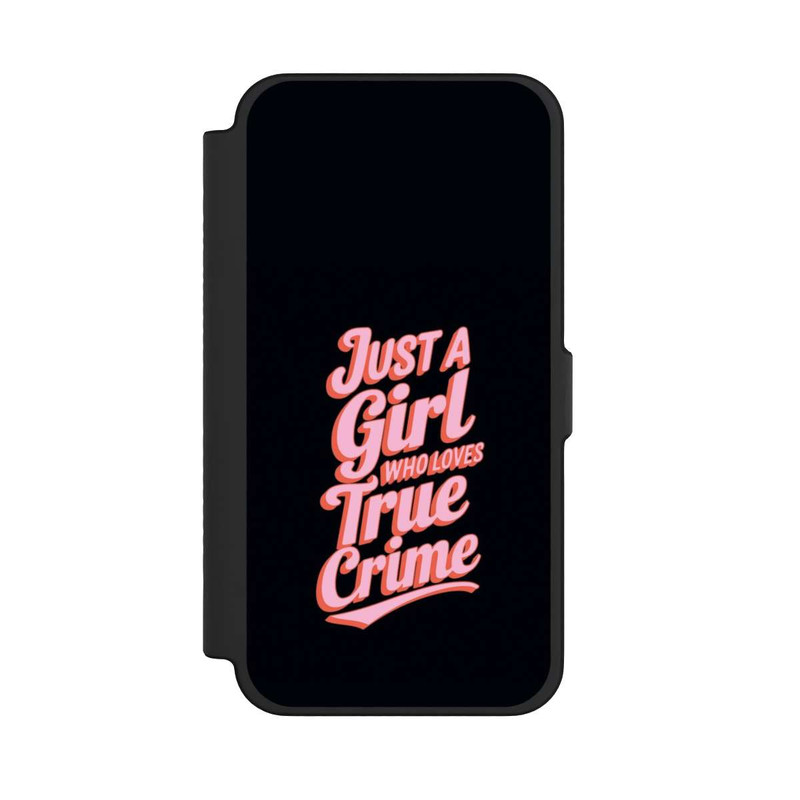 iPhone 12 Pro Max NIVOflip Just a Girl Who Loves True Crime