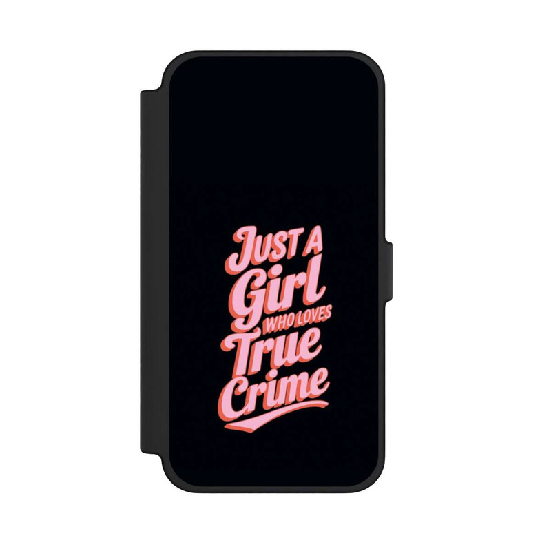 iPhone 12 Pro Max NIVOflip Just a Girl Who Loves True Crime