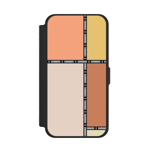 Apple iPhone 12 Pro Max NIVOflip Bauhaus Squares-Pastel