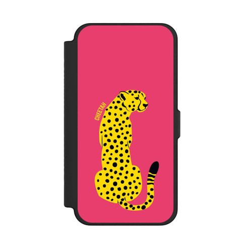 Apple iPhone 12 Pro Max NIVOflip Colourful Yellow Cat