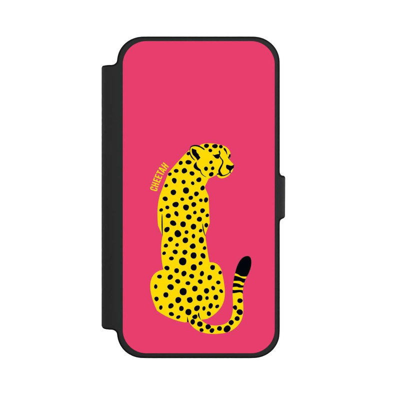 iPhone 12 Pro Max NIVOflip Colourful Yellow Cat