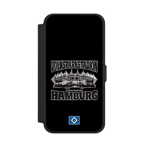 Apple iPhone 12 Pro Max NIVOflip HSV Volksparkstadion Schwarz