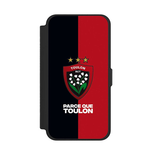 Apple iPhone 12 Pro Max NIVOflip RCT Logo Rouge Noir