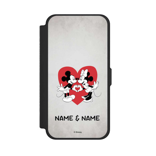 Apple iPhone 12 Pro Max NIVOflip Minnie und Micky Personalisierbar