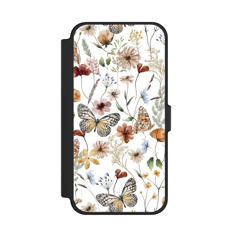 iPhone 12 Pro Max NIVOflip Wildflowers and Butterflies Pattern