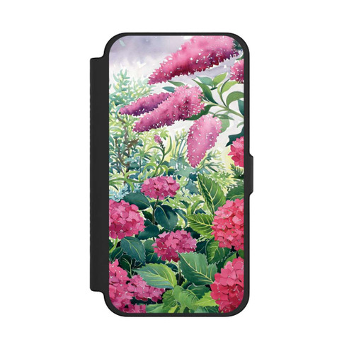 Apple iPhone 12 Pro Max NIVOflip Garden Hydrangeas and Buddleia by Christopher Ryland