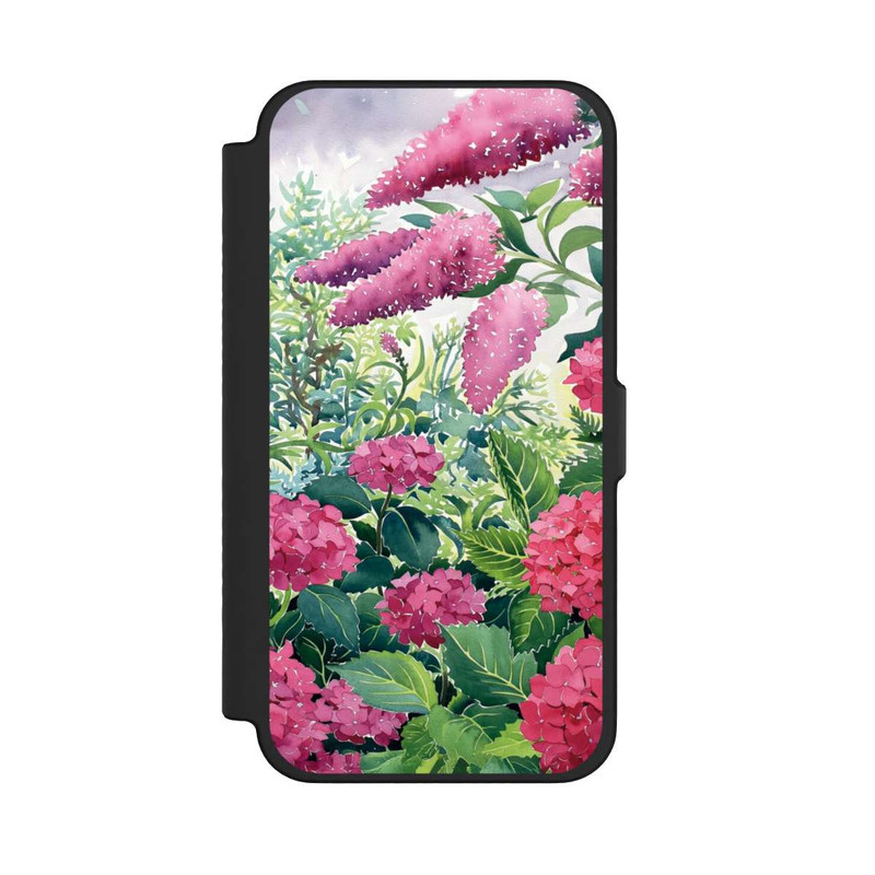 iPhone 12 Pro Max NIVOflip Garden Hydrangeas and Buddleia by Christopher Ryland