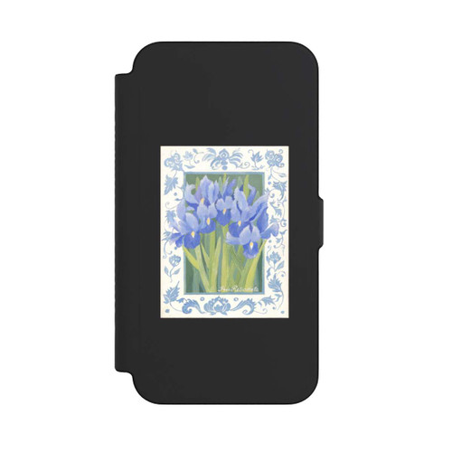 Apple iPhone 12 Pro Max NIVOflip Blue Iris, by Jennifer Abbott