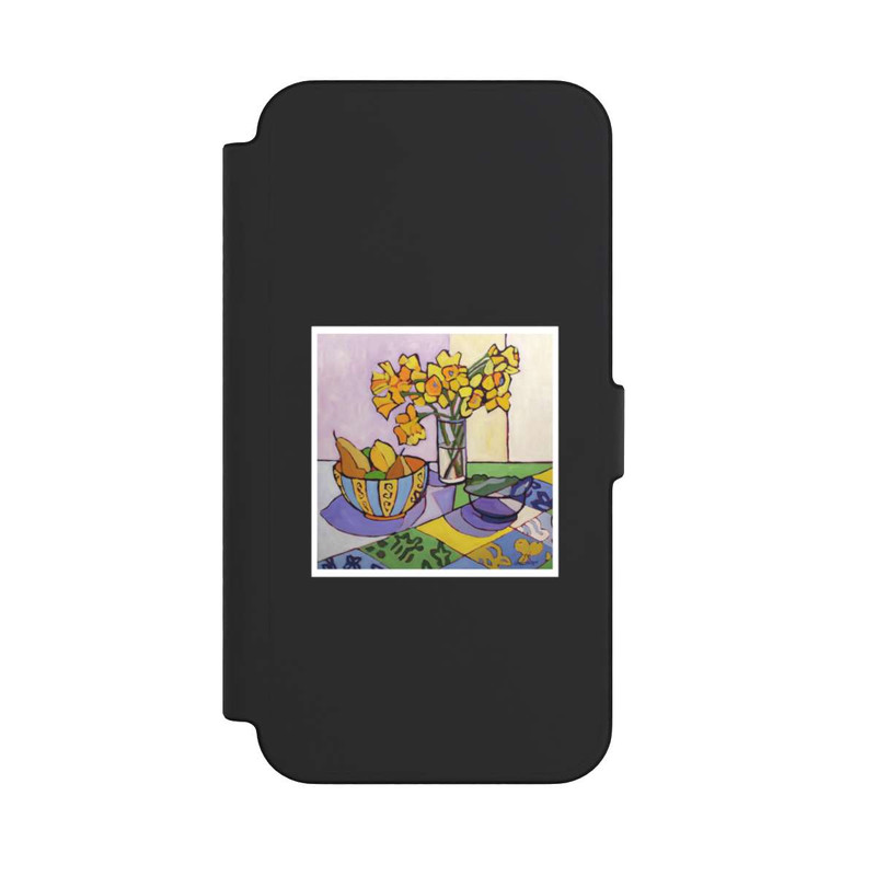 iPhone 12 Pro Max NIVOflip Daffodil Patchwork, 2023, by Catherine J Martzloff