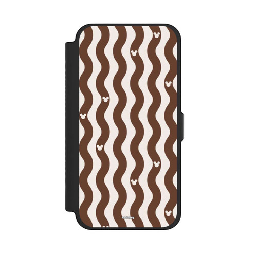 Apple iPhone 12 Pro Max NIVOflip Micky Muster Braune Wellen
