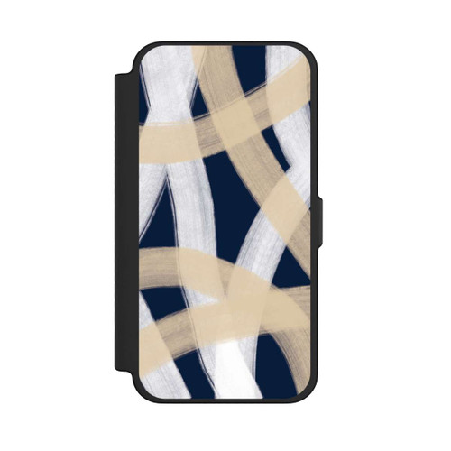 Apple iPhone 12 Pro Max NIVOflip Laced Up Beije Blue